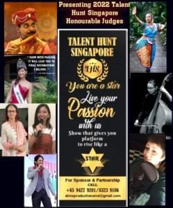 The Talent Hunt Singapore judging panel