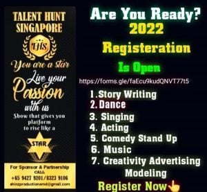 Talent Hunt Singapore 2022, Season 2 poster